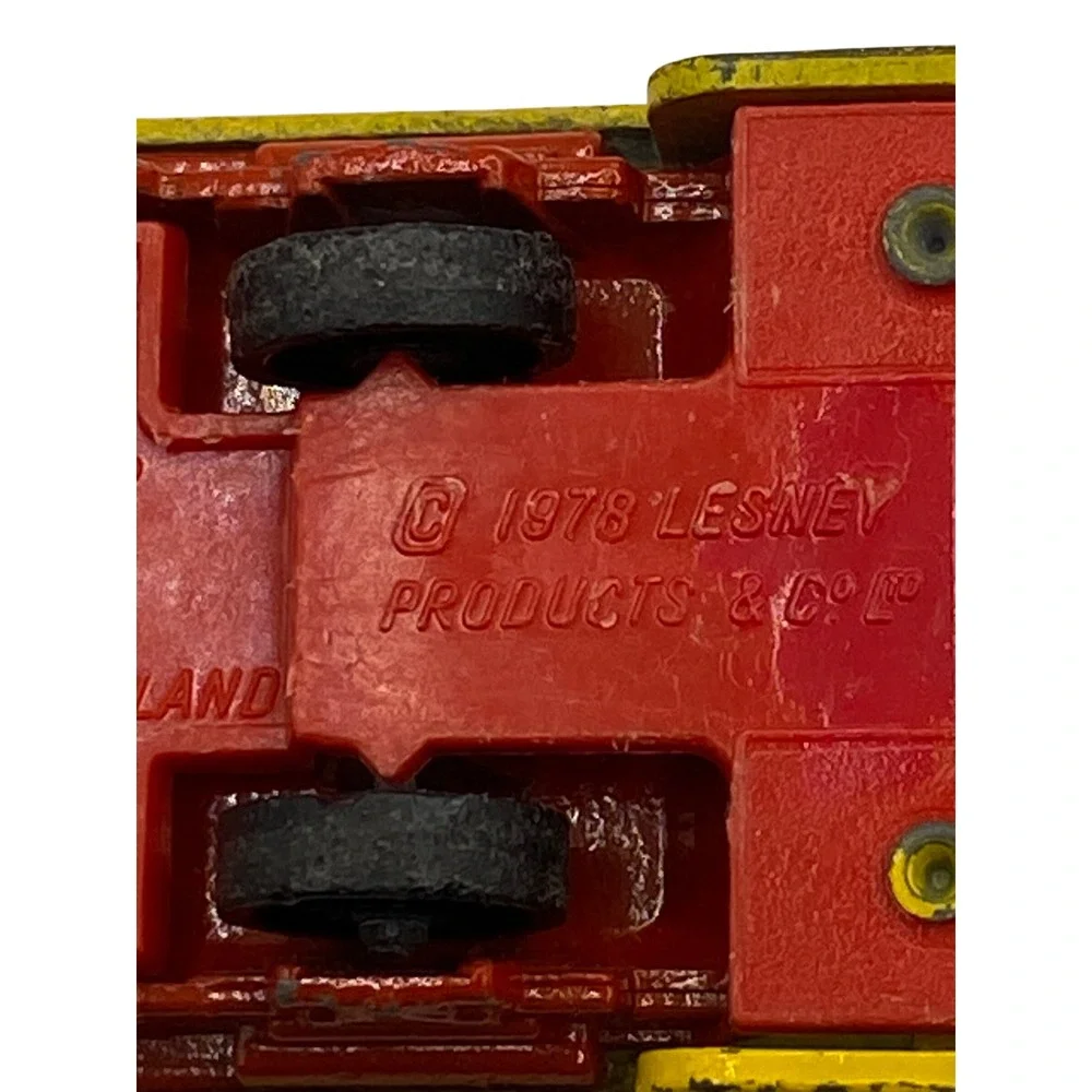 Matchbox Superfast No 24 Diesel Shunter 1978 Lesney Yellow‎ Red Made In England